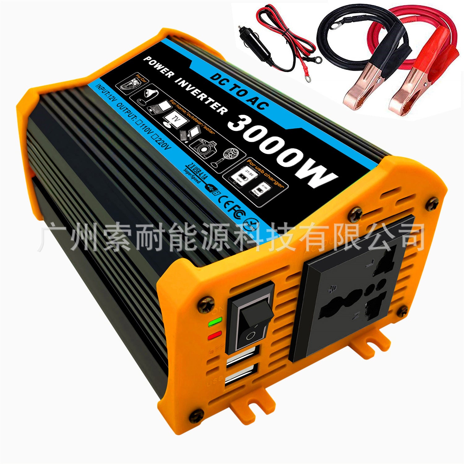 Legendary Generation Solar Power System：12V 300W Inverter+30A Controller+18W Solar Panel