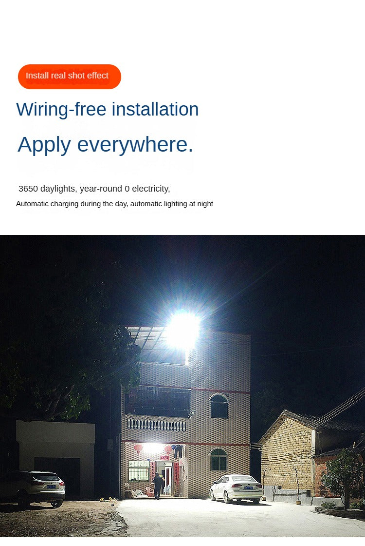 Ip65 Waterproof Outdoor Home Garden Landscape Lighting Solar Flood Light