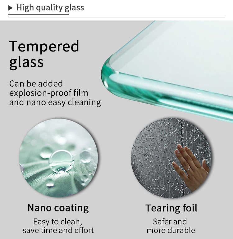 Luxury Style Folding Accordion Tub and Shower Doors From Foshan Factory