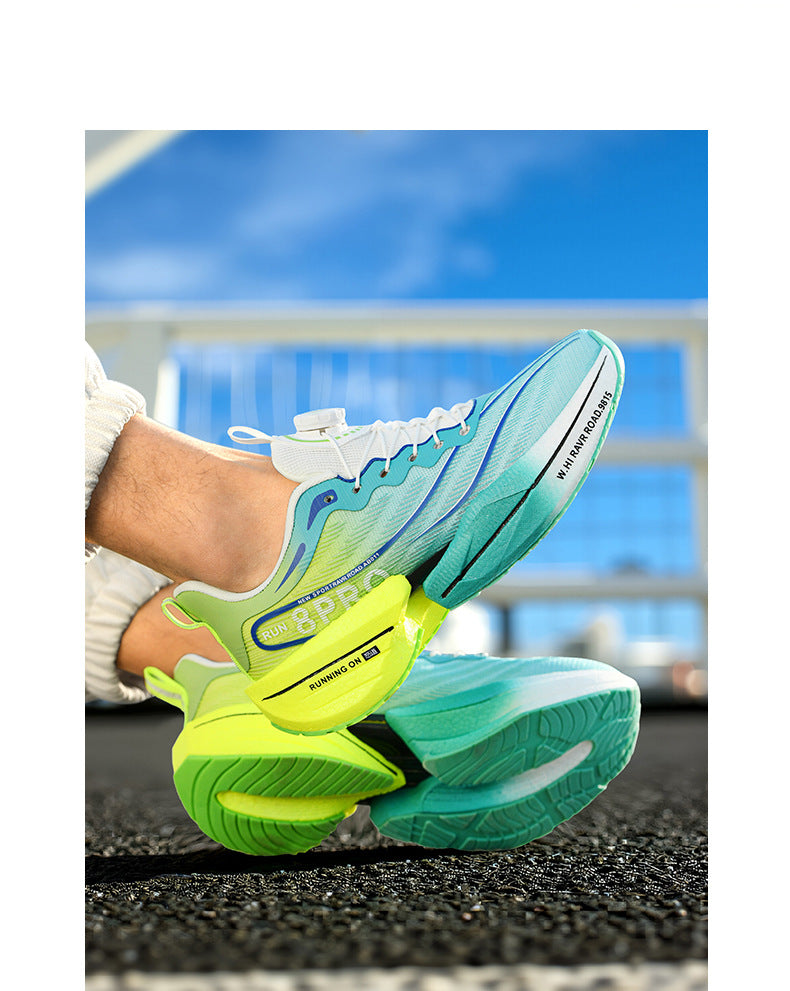 Red Rabbit8pro Hot-selling Parent-Child Breathable Running Shoes Professional Racing Anti-Slip Student Cushioning Rotating Button Sports Shoes