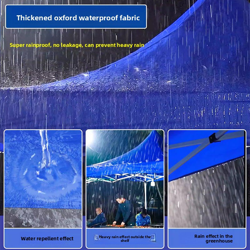 Four-Corner Tent Surround Cloth Outdoor Tent Stall Windproof Warm Rainproof Thickened Four-Corner Umbrella Shelter Surround Wholesale