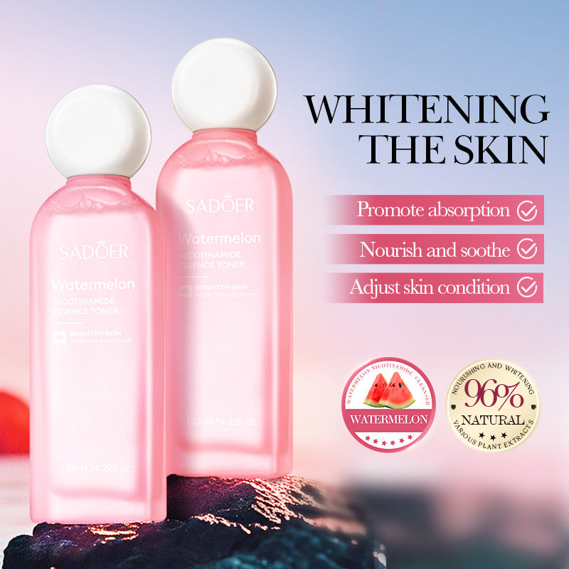 Watermelon Niacinamide Toner SADOER Moisturizing Essence Water Cross-Border Wholesale