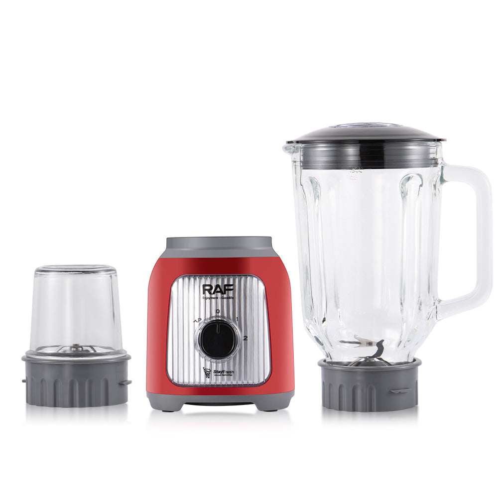 RAF European Standard Blender Plastic Cup Commercial Smoothie Cooking Machine Household Soy Milk Fruit Juicer R .2892