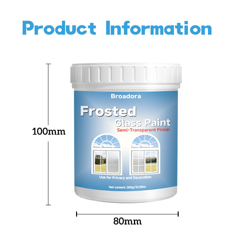 Hot Selling Odorless Glass Paint Frosted Effect Bathroom Office Privacy Blocking Light Transmission Non-See-Through