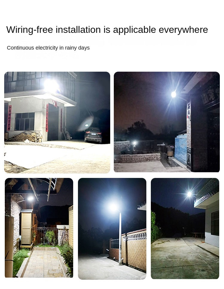 Human Body Induction High Lumen High Efficiency Integrated Solar Street Light