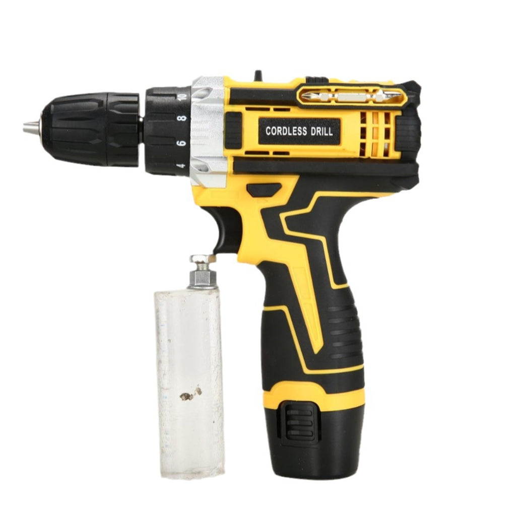 Multifunctional Set Lithium Electric Drill Rechargeable Hand Drill High Power Two-Speed Variable Speed Household Electric Screwdriver