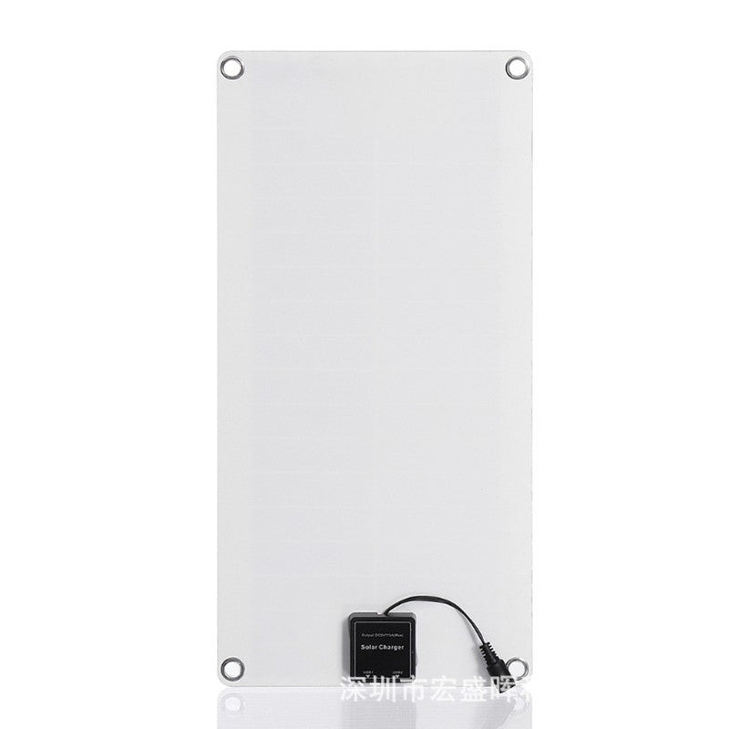 25W Flexible Lightweight Portable Solar Charging Panel with Controller Solar Charger Solar Panel