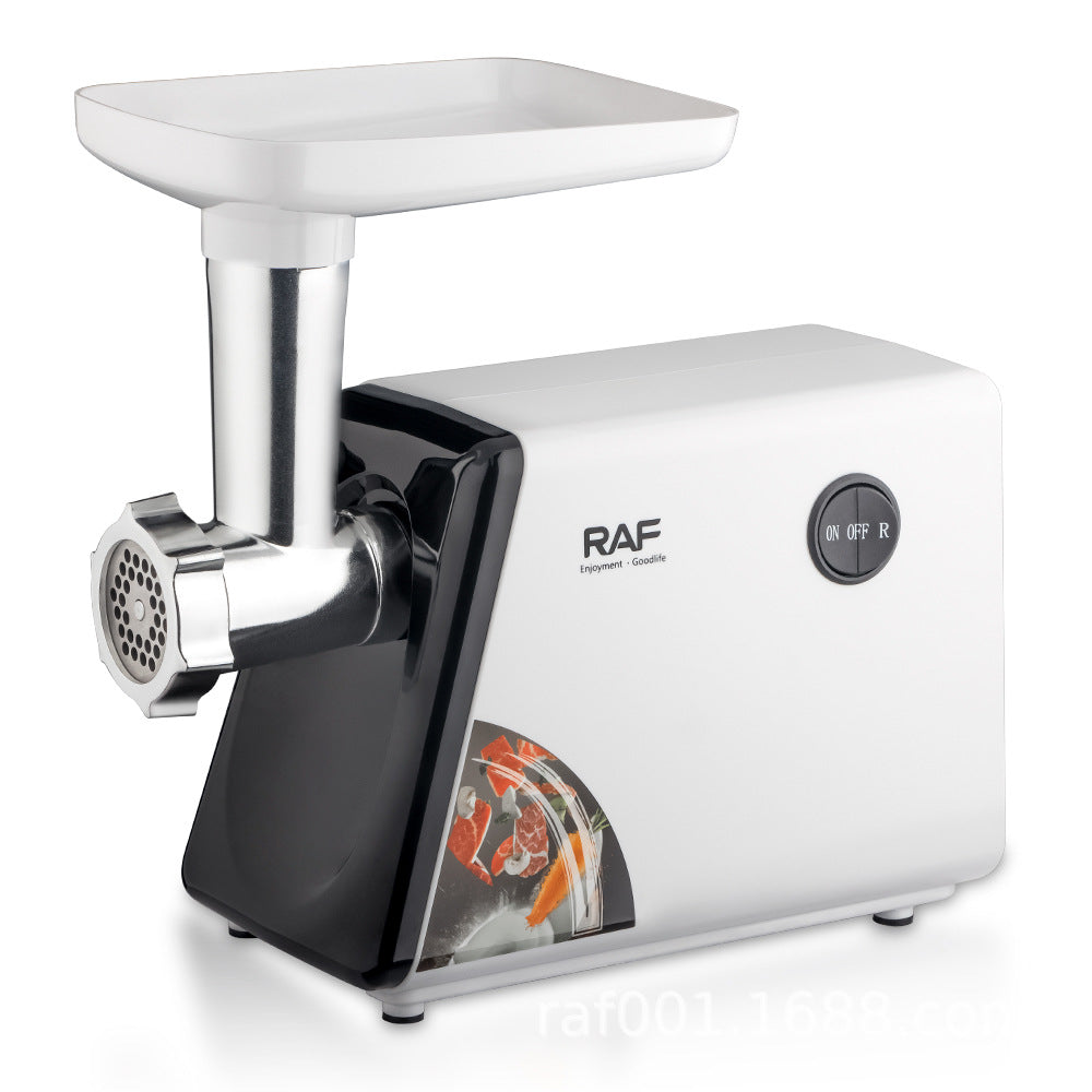 RAF EU Standard Household Meat Grinder Small Electric Sausage Stuffer Automatic Multifunctional Commercial Desktop Meat Mincer