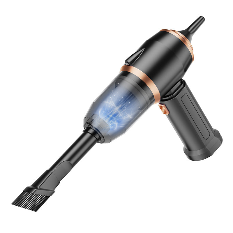 Car Wireless Charging Vacuum Cleaner High Power Dust Blower Handheld Small Car Household Strong Suction Vacuum Cleaner