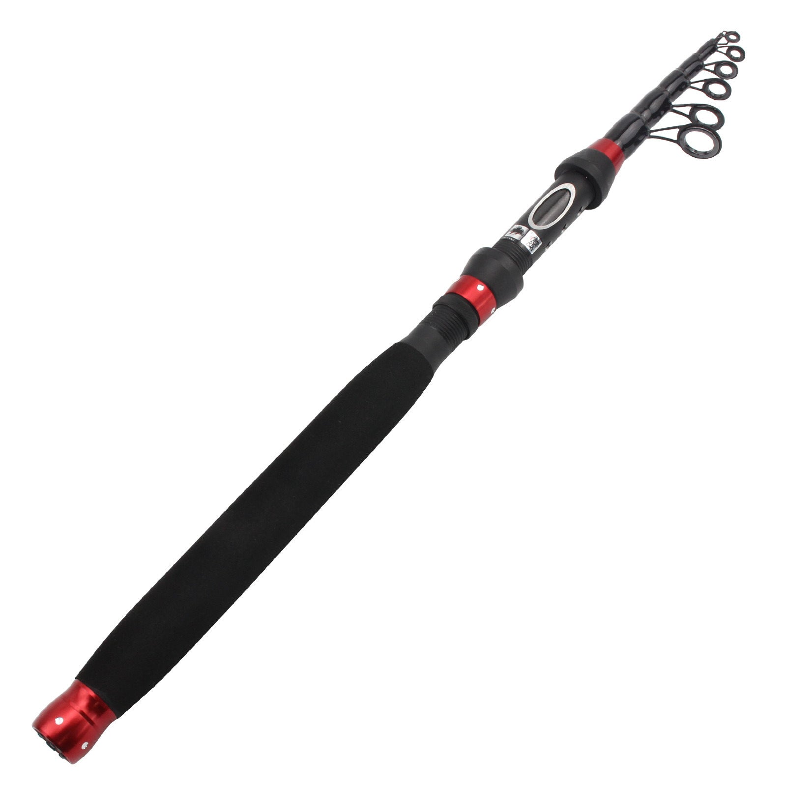 A Fishing Rod Ultra Short Retractable Portable Lure Rod Straight Handle Fishing Rod Spinning Wheel Fishing Gear Set