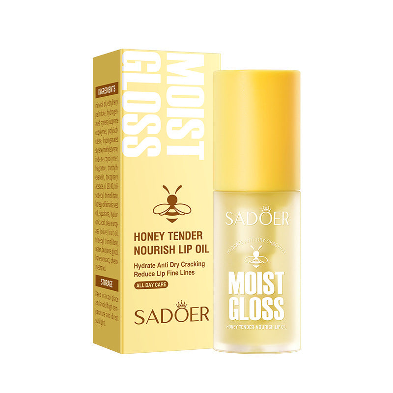 Cross-border Fruit Lip Oil4.5g Avocado Nourishing and Hydrating Autumn and Winter Moisturizing Lip Balm Export Manufacturer Wholesale