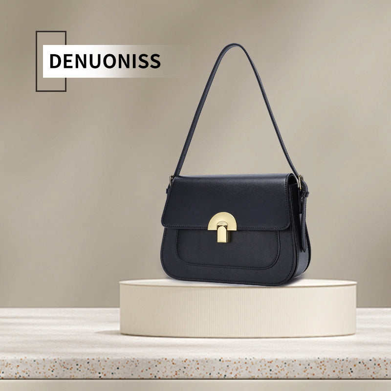 Light Luxury Niche Design Underarm Bag for Women2024Trendy New Spring and Autumn Fashion Tofu Bag Single Shoulder Crossbody Bag