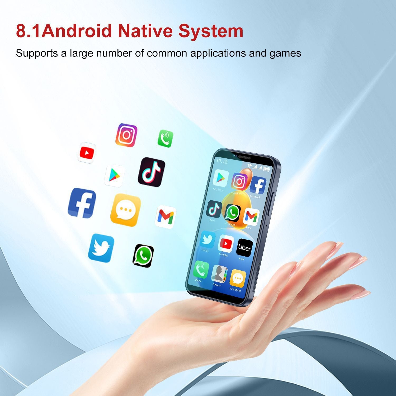 New Mini XS15Smartphone Ultra Small Pocket Android System Quad-Core Backup Phone Factory in stock