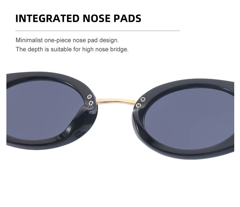 Vintage Steampunk Style Sunglasses for Women Trendy High-End Small Frame Sunglasses for Men Wholesale