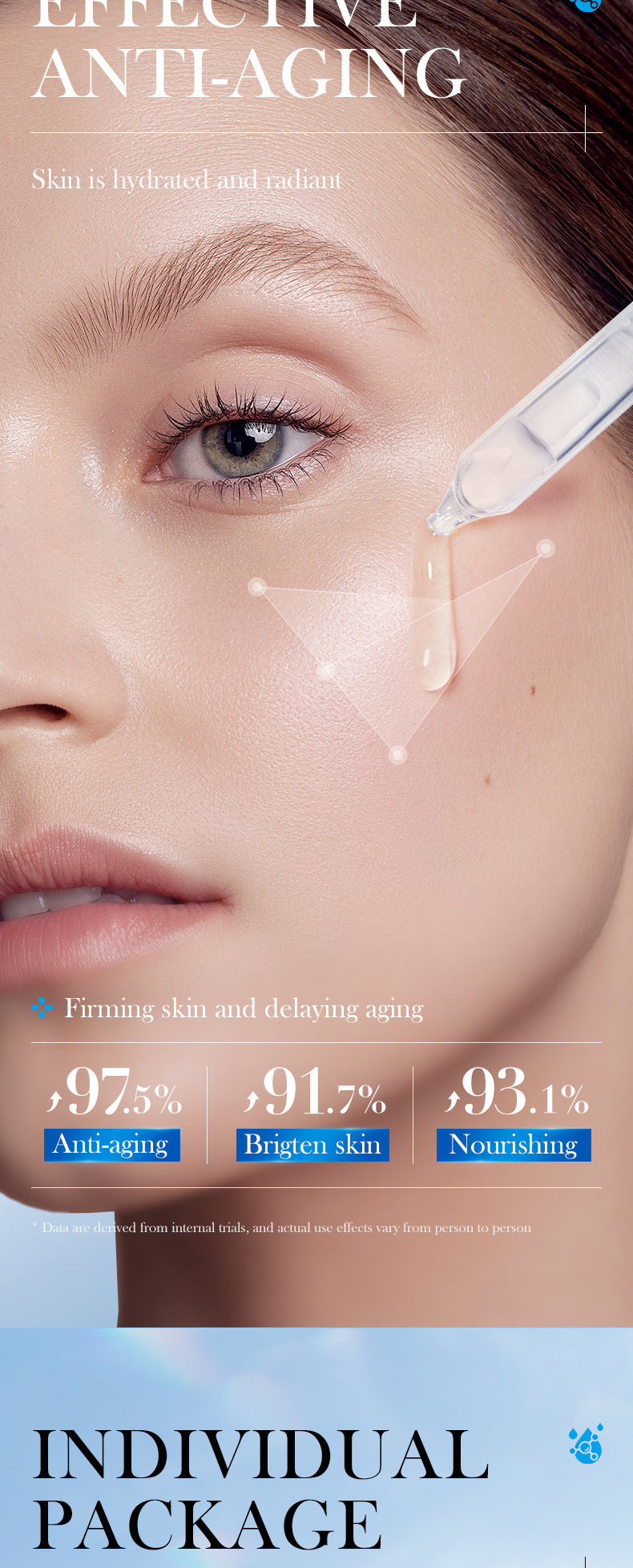 Hyaluronic Acid Face Cream SADOER8D Anti-wrinkle Hydrating Nourishing Face Cream Moisturizing and Rejuvenating  Foreign Trade Wholesale