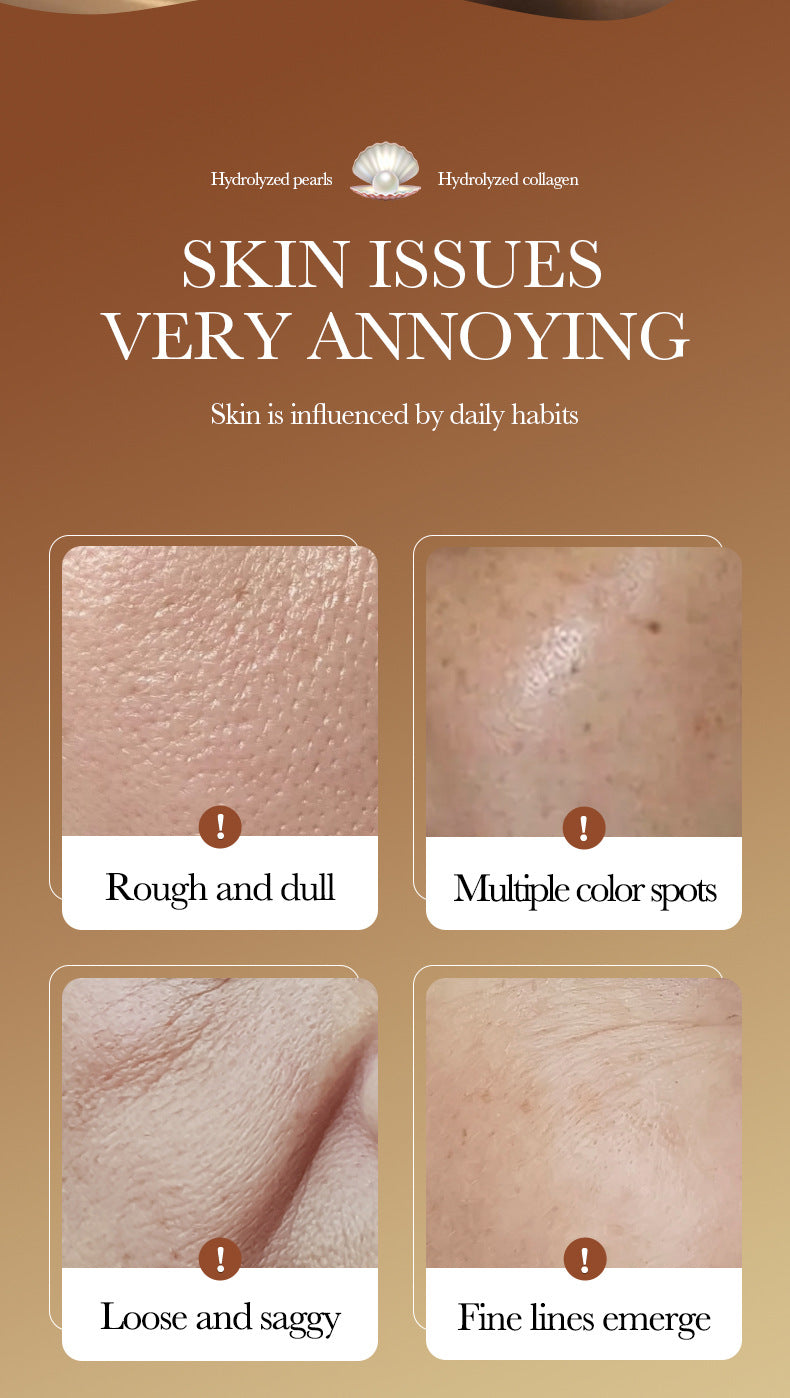 24K Gold Collagen Pearl Essence Milk SADOER Moisturizing lotion  foreign trade wholesale