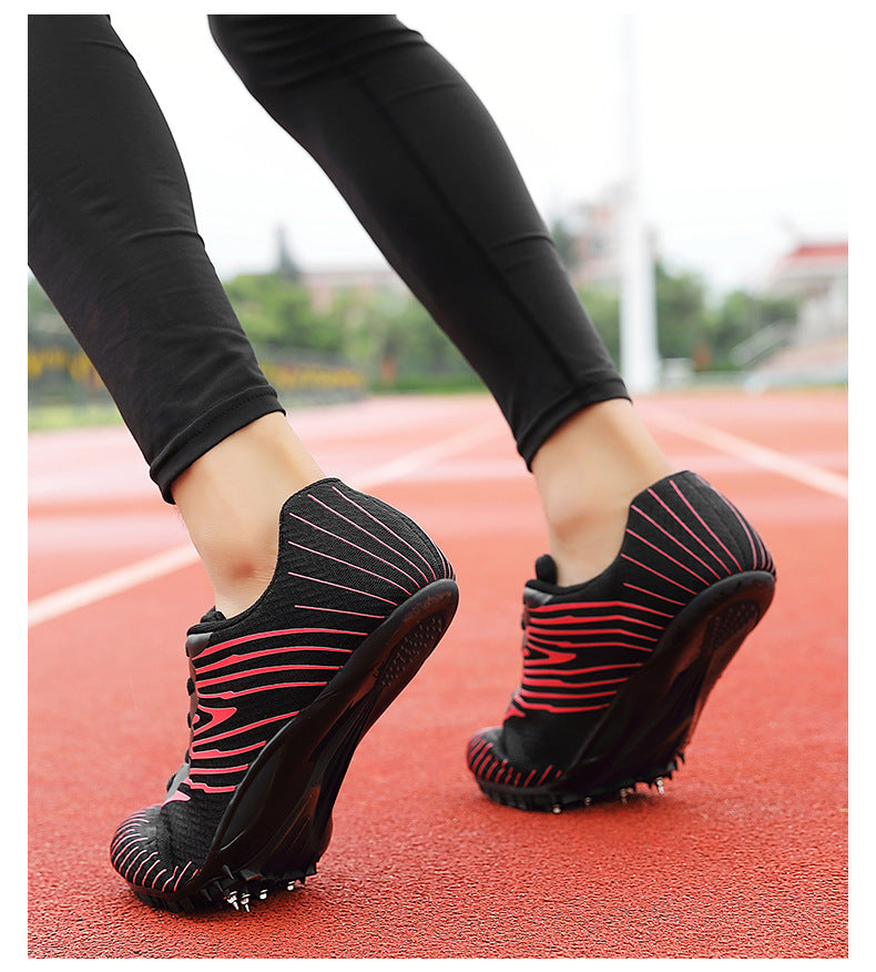 New Professional Track and Field Shoes for Men and Women, Students, Teenagers, Running, Standing Long Jump, Hurdles, High Jump, Spikes, Physical Education Shoes