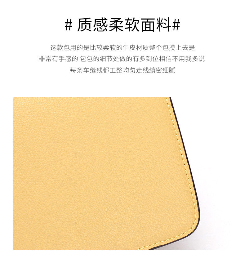 Trolis Luxury Women's Bag Two-Layer Cowhide Small Square Bag Niche Versatile Single Shoulder Crossbody Chain Women's Bag Manufacturer