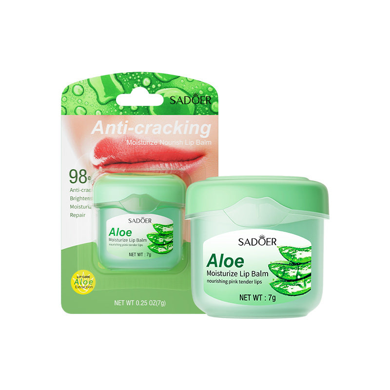Lip Balm SADOER Honey Hydrating Avocado Anti-Dry Crack Peach Lip Mask  Wholesale