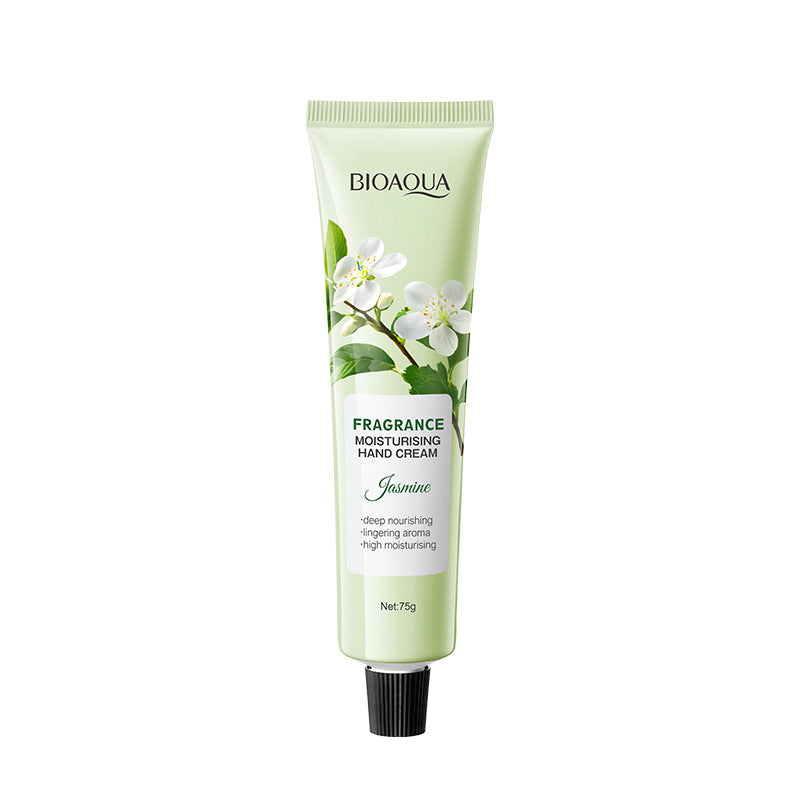 Flower Moisturizing Hand Cream BIOAOUA Autumn and Winter Sakura Moisturizing Hand Cream Cross-Border Foreign Trade Wholesale