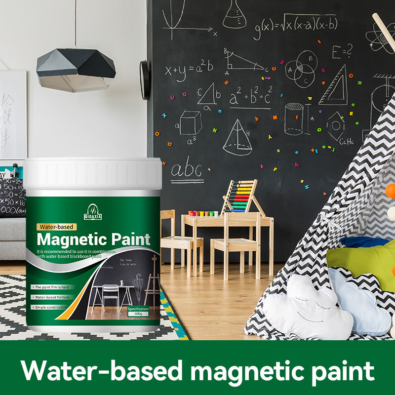 Magnetic Paint Classroom Office Meeting Room Home Wall Paint Coating Kindergarten Room Wall Self-Painting Blackboard Water-Based Blackboard