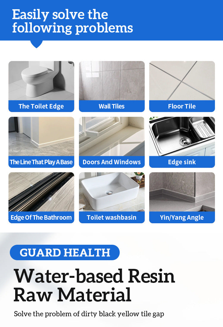 Aircraft Head Grout Sealant Odorless Waterproof Mildewproof Water-based Tile Grout Sealant Filling Joint Agent Manufacturer