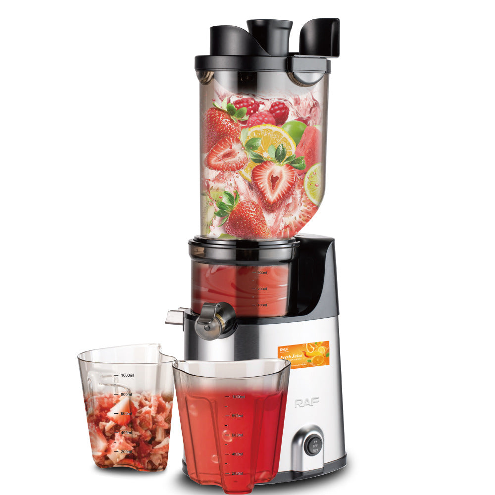 RAF Stainless Steel Juicer Children's Fruit Juice Machine/l Cooking Machine/Juicer Extractor with Juice and Pulp Separation R.2739