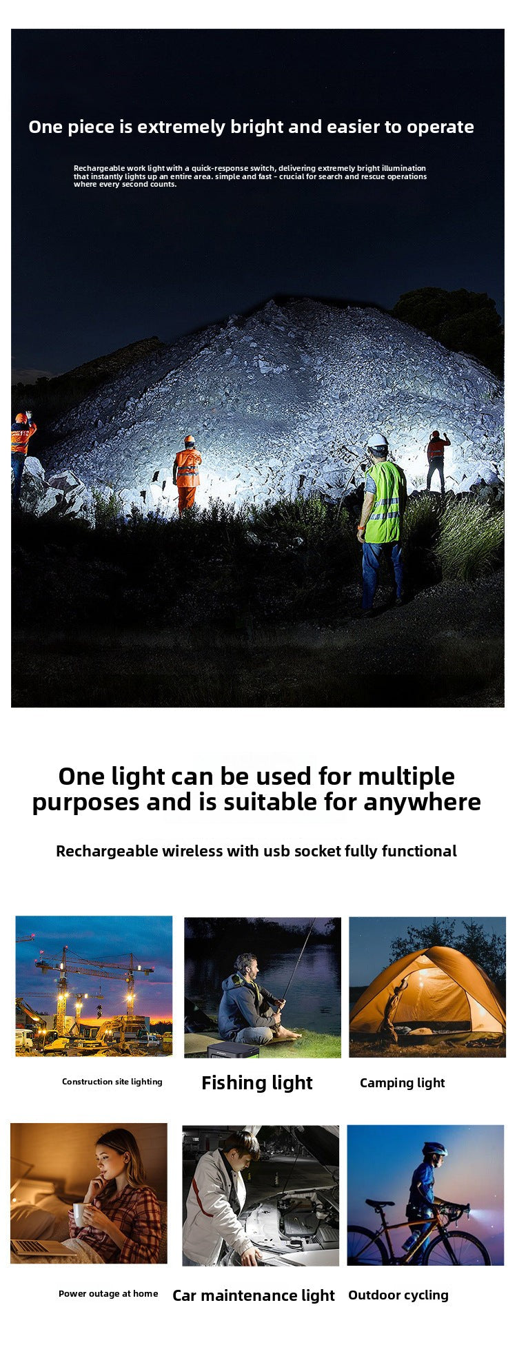 MT Socket LED Camping Light LDB12Large quantity in stock, direct sales from the source factory, great price and quality