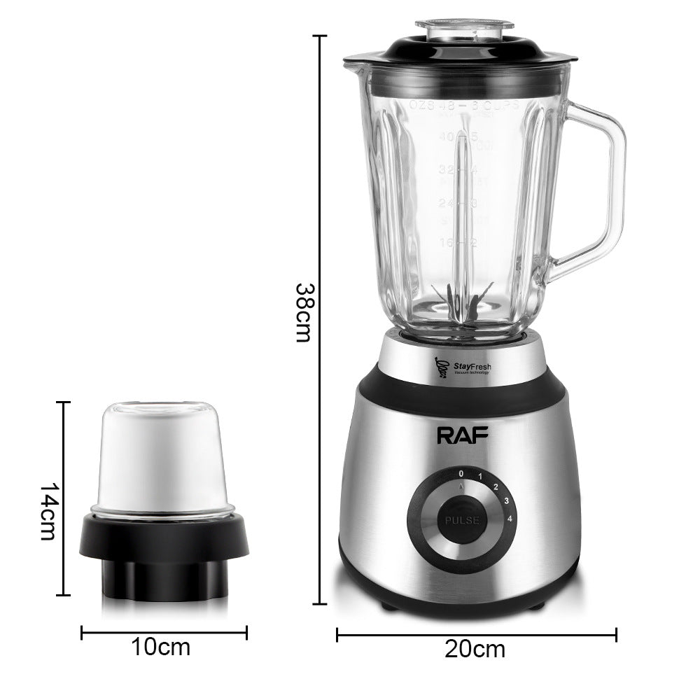 RAF Smoothies1.5L Blender for Home Use, Juice Maker, Food Processor, Meat Grinder Electric Soy Milk Maker Blender Coffee Grinder