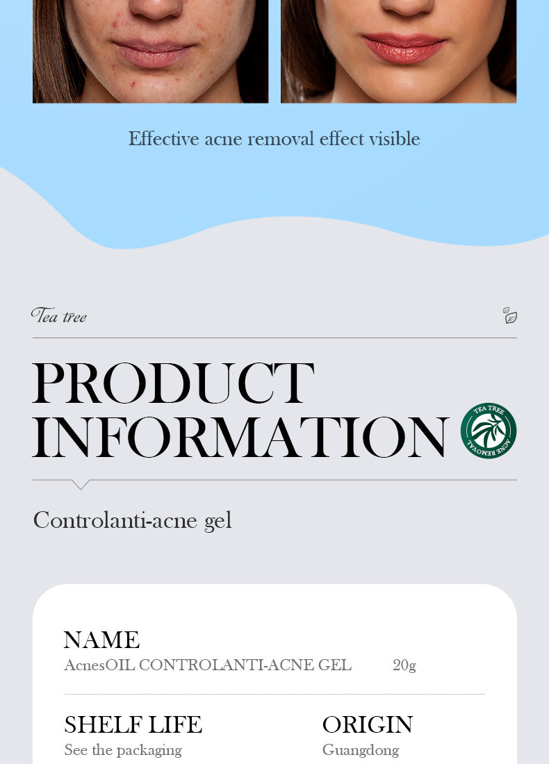 Tea Tree Skincare Set SADOER Cleansing, moisturizing, hydrating five-piece set for  foreign trade wholesale