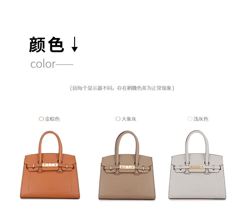Original Design Birkin Bag Handbag for Women Commuting Large Capacity Shoulder Crossbody Bag Light Luxury Versatile Fashion Tote Bag