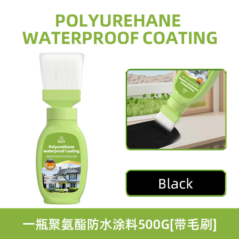 Water-Based Polyurethane Multi-Color Waterproof Leak Repair Roof Waterproof Glue Coating Brush House Leak Coating Sealant