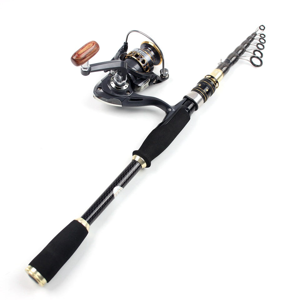 Carbon Fiber Sea Fishing Rod 2.1Hard Fishing Rod Super lightweight High Strength Travel Portable Fishing