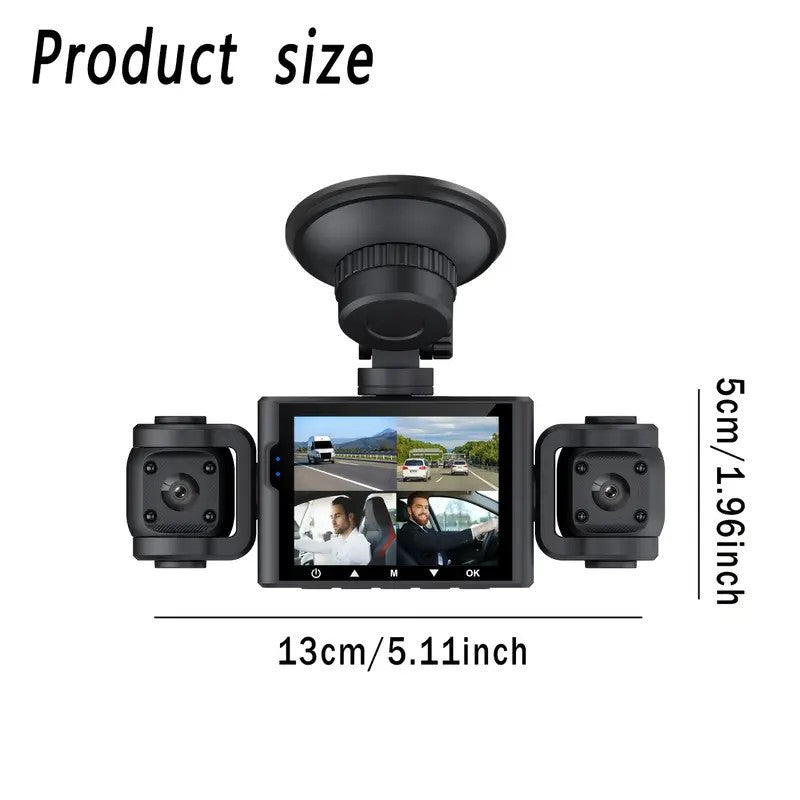 New S7Sanlu Dash Cam Private Model Car Camera Parking Monitoring HD Night Vision1080P