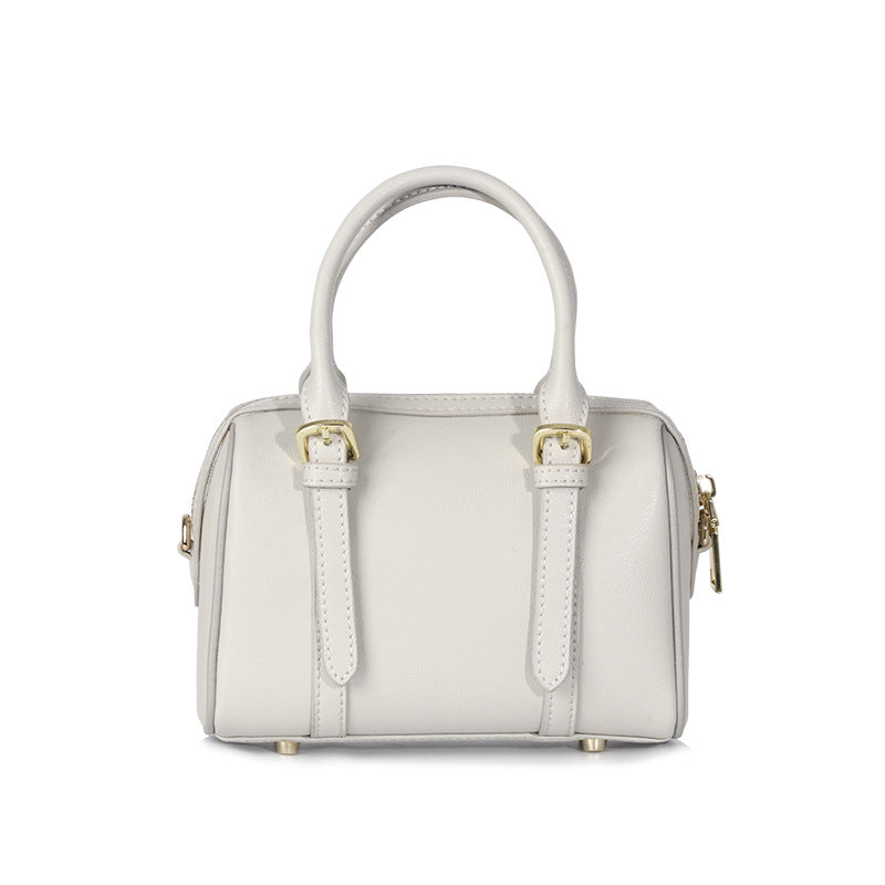 New Trendy Fashion Pillow Bag Women's Mini Boston Shoulder Crossbody Handbag Large Round Bucket Bag