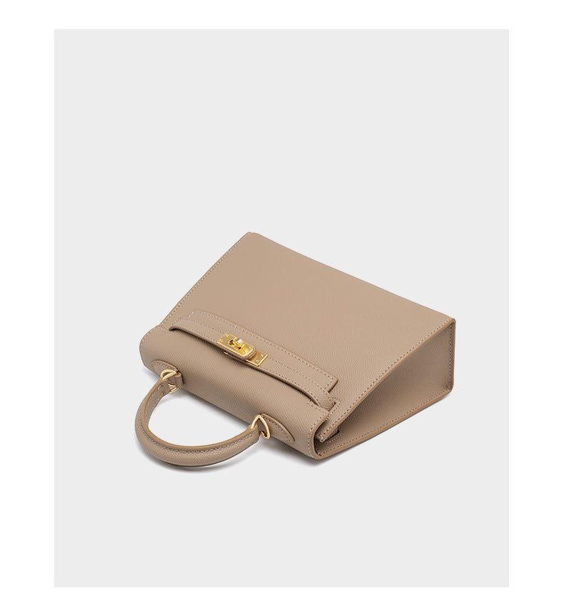 European and American Light Luxury Kelly Bag for Women, Niche Versatile Shoulder Fashion Women's Bag, Trendy Large Capacity Handbag and Crossbody Bag for Women