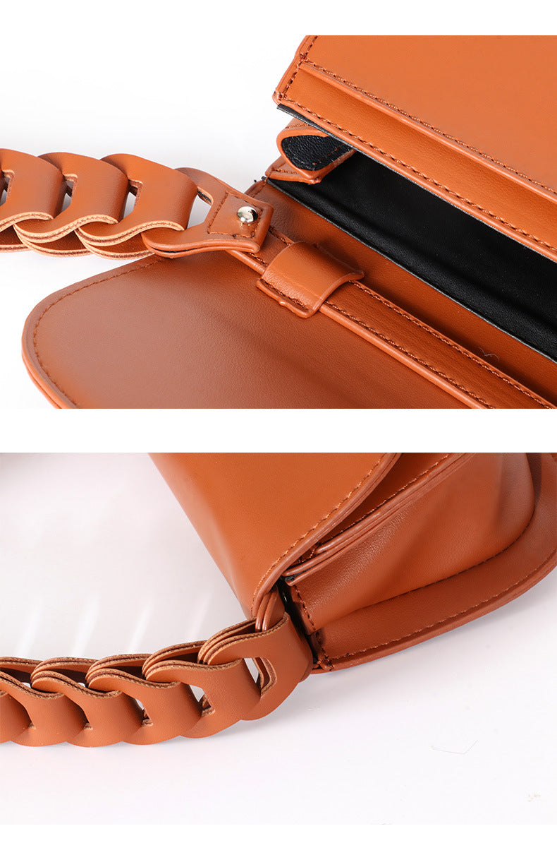 Fashion Woven Versatile Women's Bag Underarm Bag French Niche Versatile Saddle Bag Single Shoulder Bag New Crossbody Bag for Women