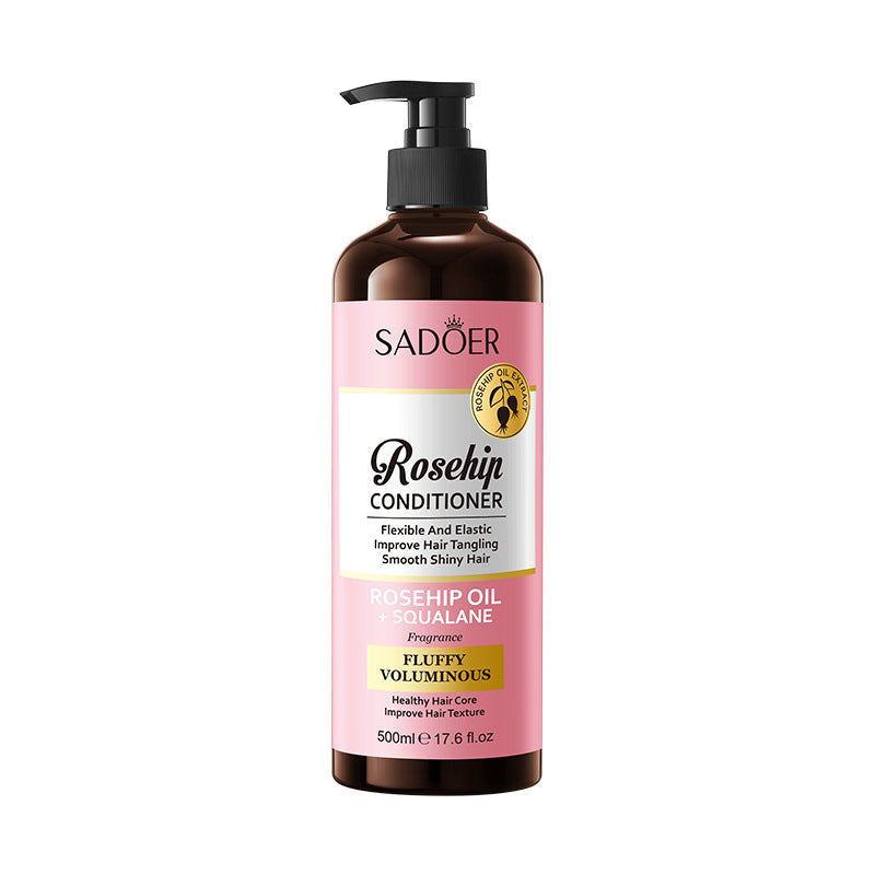 Hair Conditioner500ml Rosehip Oil Fluffy, Rich, Moisturizing and Nutritious Hair Mask Export Manufacturer Wholesale