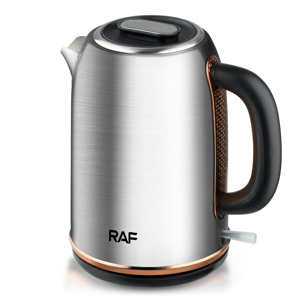 RAF European Standard Electric Kettle Household Kettle Automatic Power Off Anti-Dry Burning Food Grade Stainless Steel Kettle
