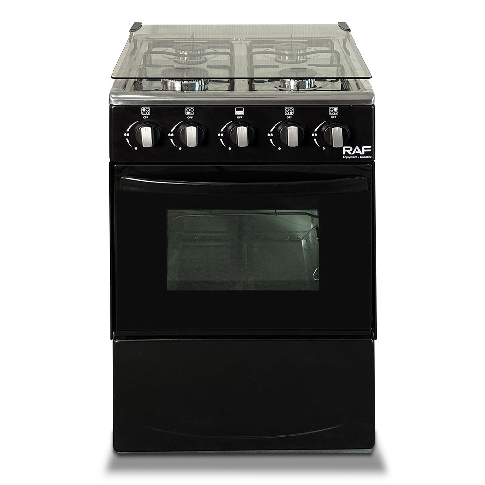 RAF Gas Four-Burner Stove Panel Household Low Energy Liquefied Gas Countertop with Flameout Protection and Cabinet R.8514