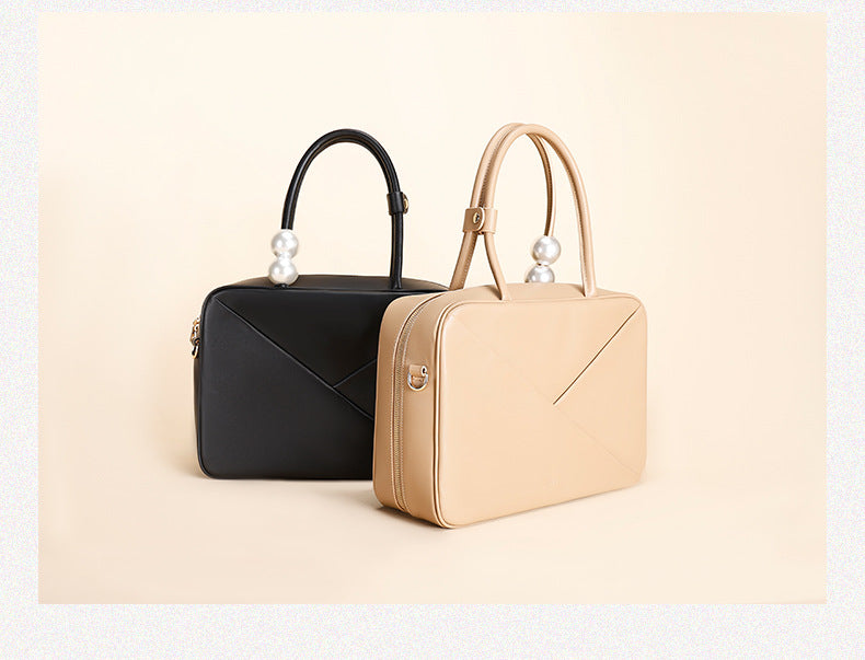 Fashion Women's Bag Niche Texture Single Shoulder Crossbody Bag Large Capacity Tote Bag Handheld Women's Laptop Bag