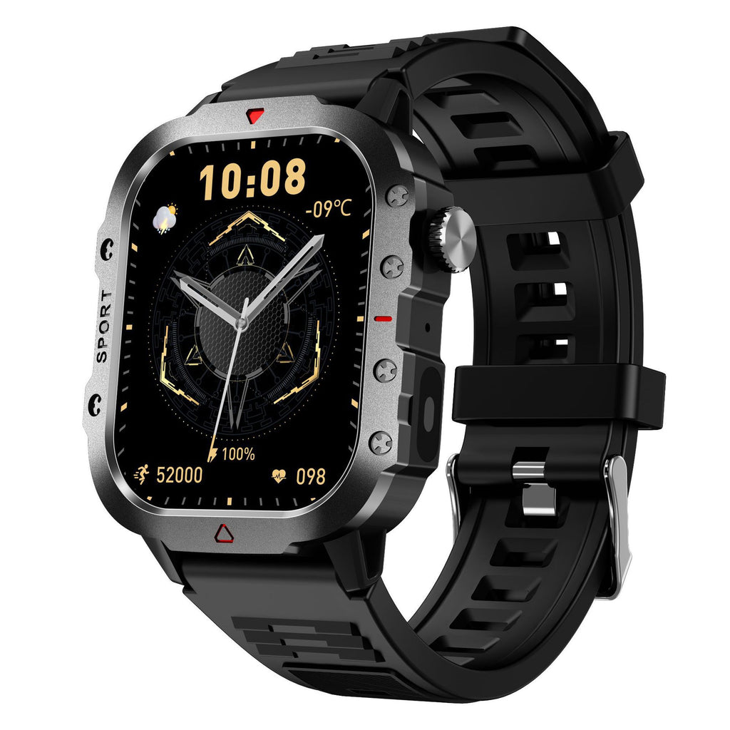 H11Smart Watch2.01inch Bluetooth Call Heart Rate Blood Sugar Smart Island Message Reminder Three-Proof Sports
