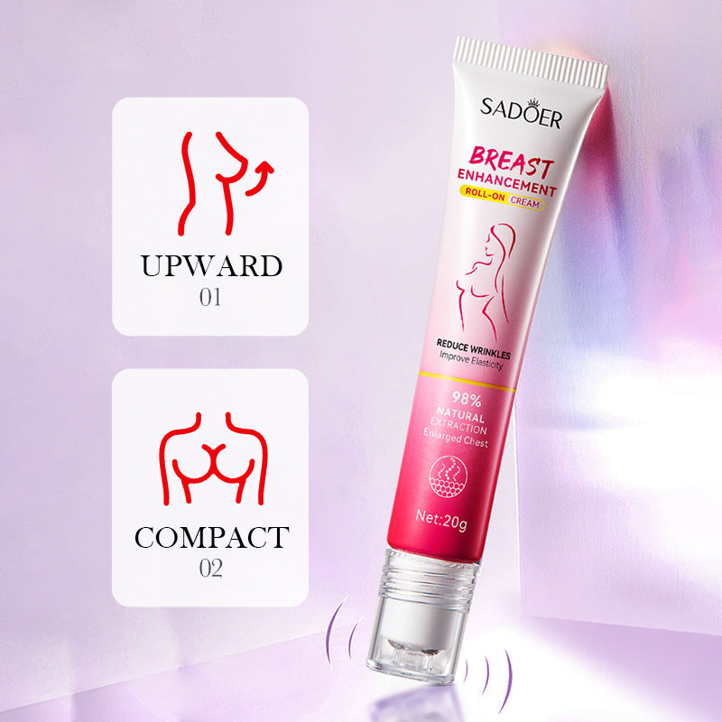 Roll-on Cream20g SADOER Breast Firming and Plumping Massage Care Beauty Cream  Wholesale
