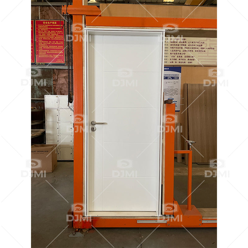China Top Manufacturer Custom High Quality Bedroom Door Internal Room Door Design Modern Interior Wooden Door