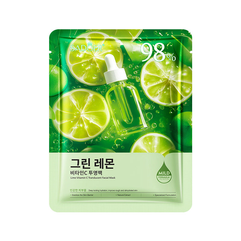 Rose Essential Oil Rejuvenating Mask SADOER Moisturizing, rejuvenating, and brightening face mask  wholesale