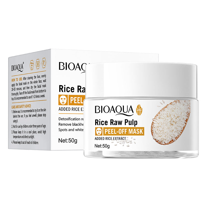 Rice Skincare Set BIOAOUA Rice Puree Series Six-Piece Set Box  Wholesale