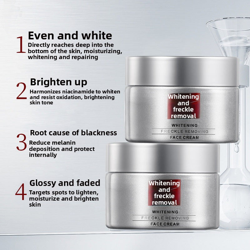 Niacinamide Whitening and Spot Removal Cream Brightening Moisturizing Fade Pigmentation Melasma Hydrating Face Cream Skincare