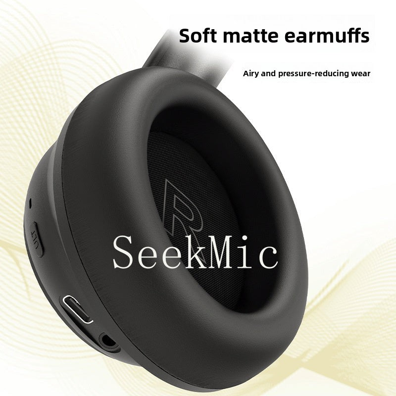 Private Model2025New metal heavy bass long battery life over-ear headphones ANC Noise Cancelling Wireless Bluetooth Headphones B13