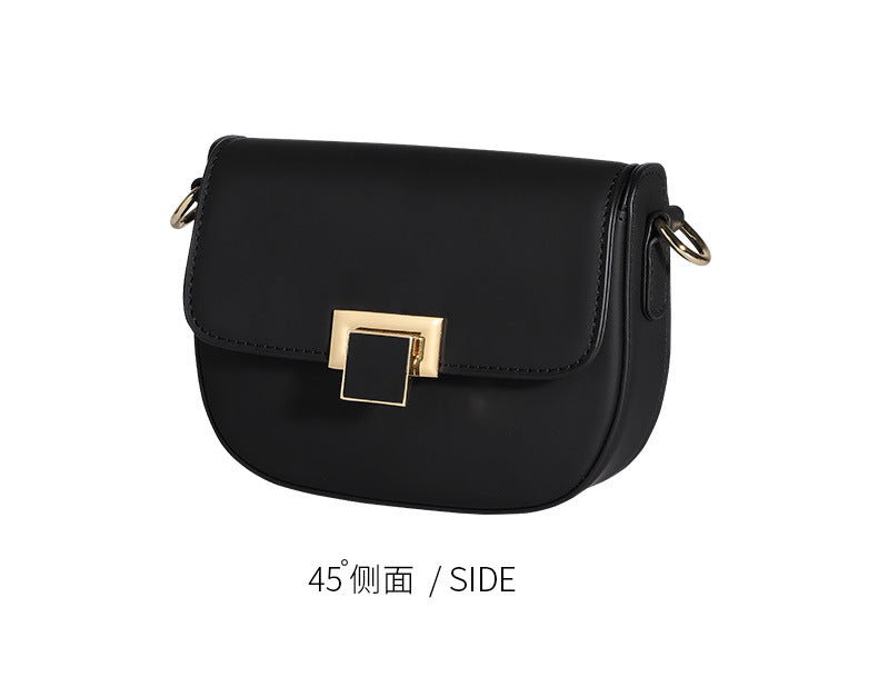 New Trendy Fashion Small Square Bag Niche Retro Underarm Bag Personality Stylish High-Quality Simple Crossbody Bag