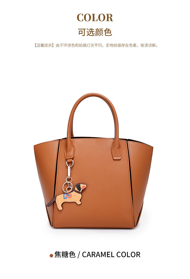 Source Manufacturer Commuting Large Capacity Tote Bag Women's Single Shoulder Fashion Women's Bag Niche Versatile Simple Light Luxury Handbag